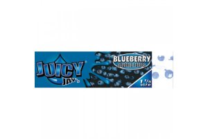Juicy Jay's ochucené krátké papírky, Blueberry, 32ks/bal.